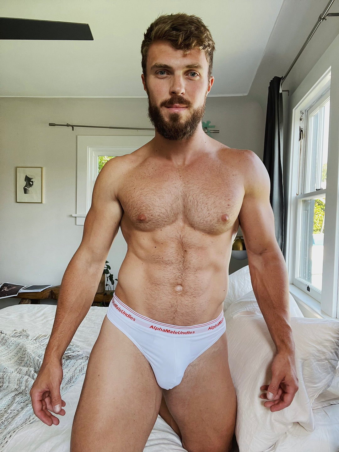 Hot Kurtis wearing AMU PURE THONG
