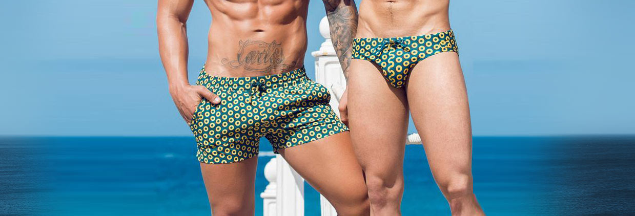 2eros - Mens Underwear - Briefs for Men - Aktiv NRG Brief Green - Green - 1  x SIZE L at  Men's Clothing store