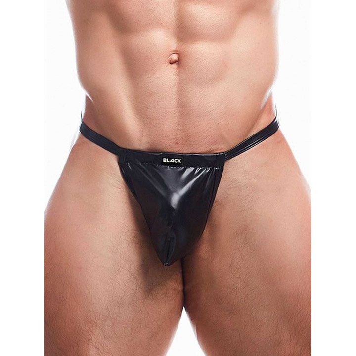 CUT4MEN BL4CK ERGONOMIC BOOST STRING UNDERWEAR BLACK