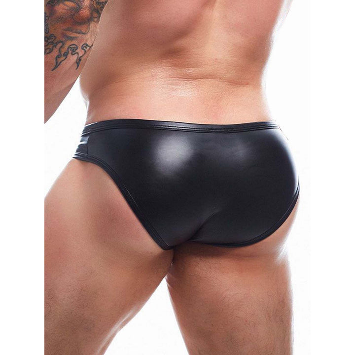 CUT4MEN BL4CK SNAP ERGONOMIC BRIEF UNDERWEAR BLACK