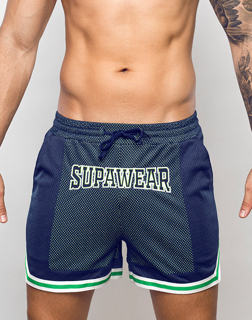 SUPAWEAR SWISH MESH SHORTS NEON GREEN