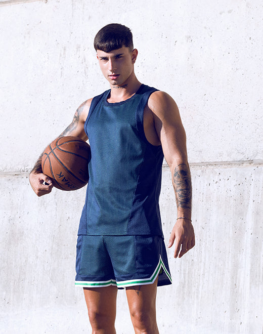 SUPAWEAR SWISH MESH SINGLET NEON GREEN