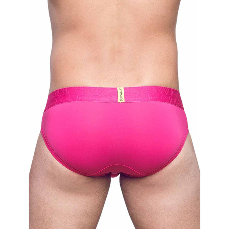 SUPAWEAR NEON BRIEF UNDERWEAR NEON PINK