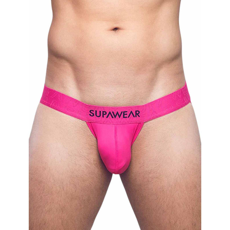 SUPAWEAR NEON JOCKSTRAP UNDERWEAR NEON PINK