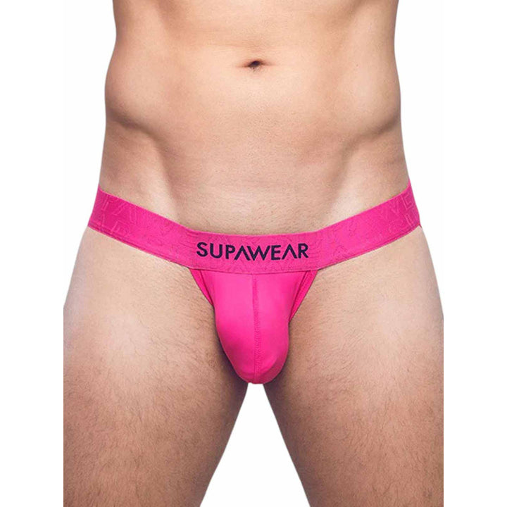 SUPAWEAR NEON JOCKSTRAP UNDERWEAR NEON PINK