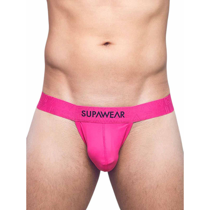 SUPAWEAR NEON THONG UNDERWEAR NEON PINK