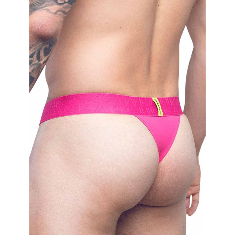 SUPAWEAR NEON THONG UNDERWEAR NEON PINK