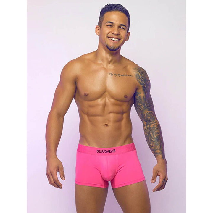 SUPAWEAR NEON TRUNK UNDERWEAR NEON PINK
