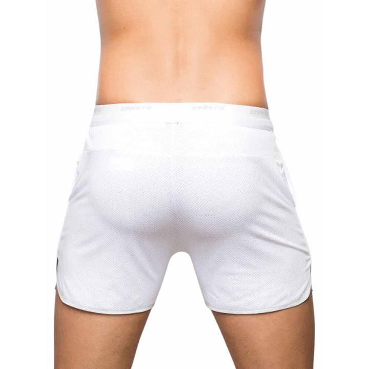 SUPAWEAR SPR RACER SHORTS WHITE