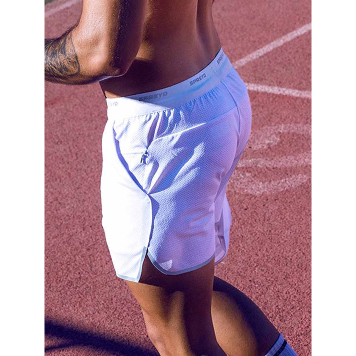 SUPAWEAR SPR RACER SHORTS WHITE
