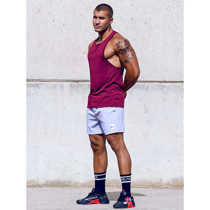 SUPAWEAR SPR Y-TANK TOP DEEP PURPLE