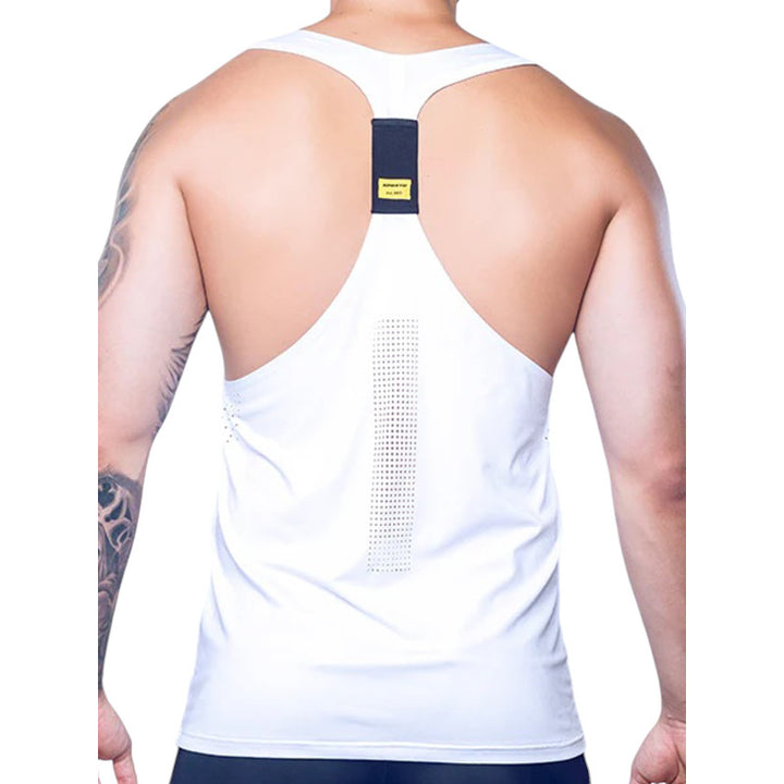 SUPAWEAR SPR Y-TANK TOP WHITE