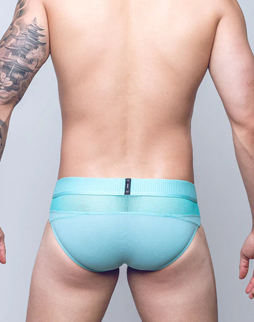 2EROS AKTIV HERMES BRIEF UNDERWEAR BLUE TURQUOISE