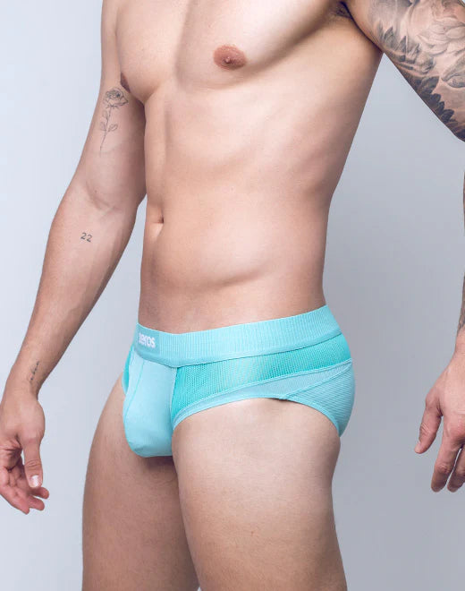 2EROS AKTIV HERMES BRIEF UNDERWEAR BLUE TURQUOISE