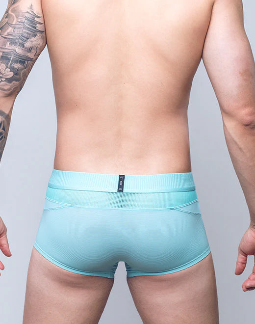 2EROS AKTIV HERMES TRUNK UNDERWEAR BLUE TURQUOISE