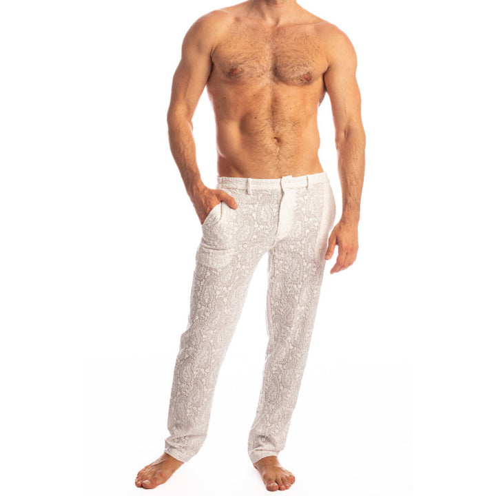 Udaipur White - Trousers