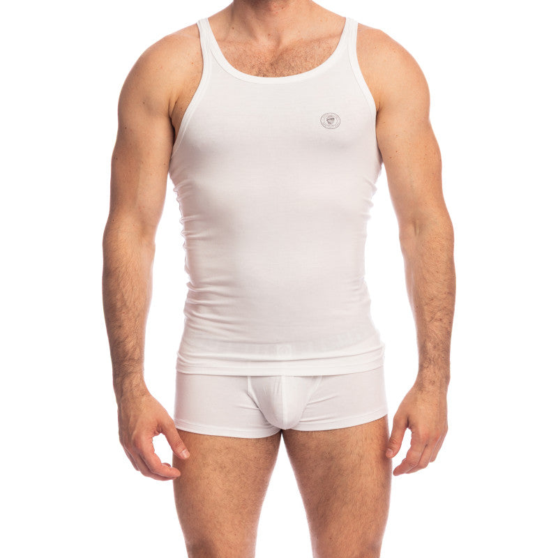 Soft Touch Classic - Singlet Tank Top White