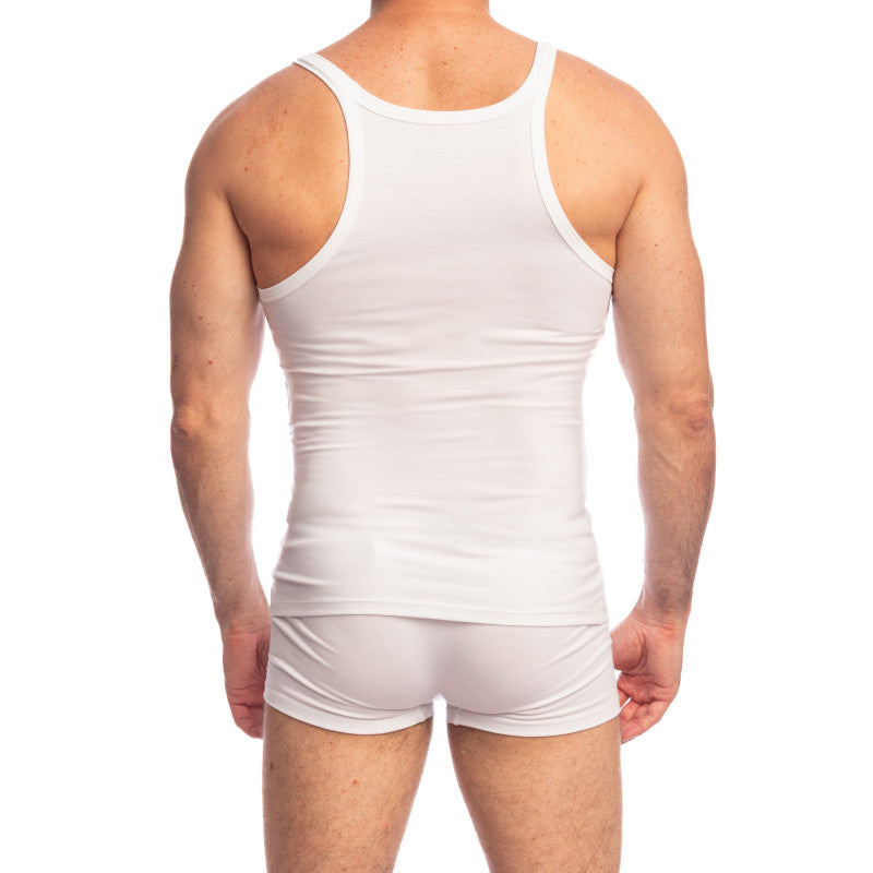 Soft Touch Classic - Singlet Tank Top White