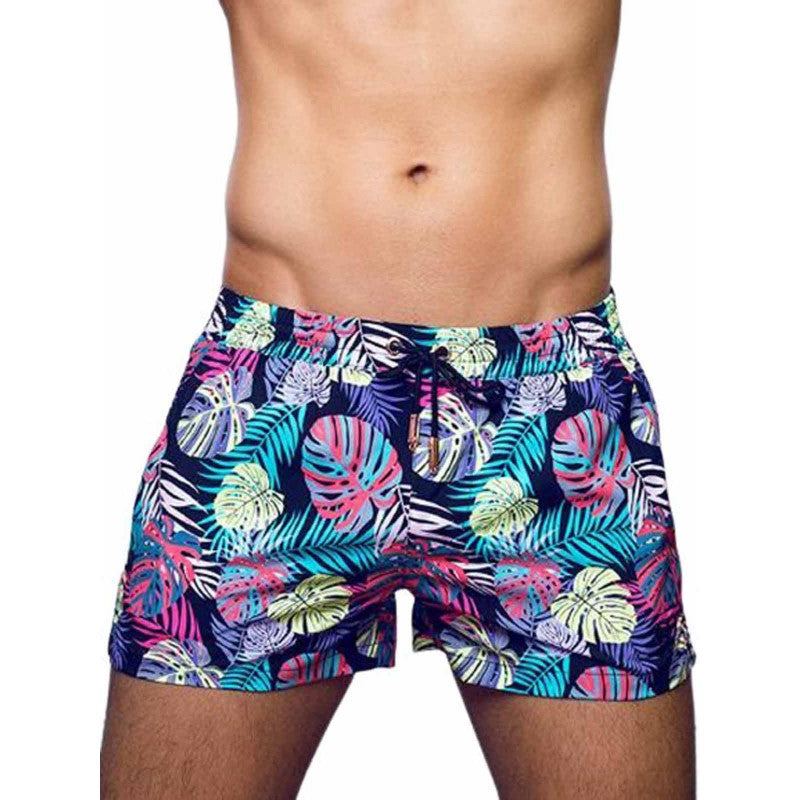 2EROS PRINT SWIMSHORTS MONSTERA BLACK