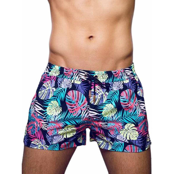 2EROS PRINT SWIMSHORTS MONSTERA BLACK