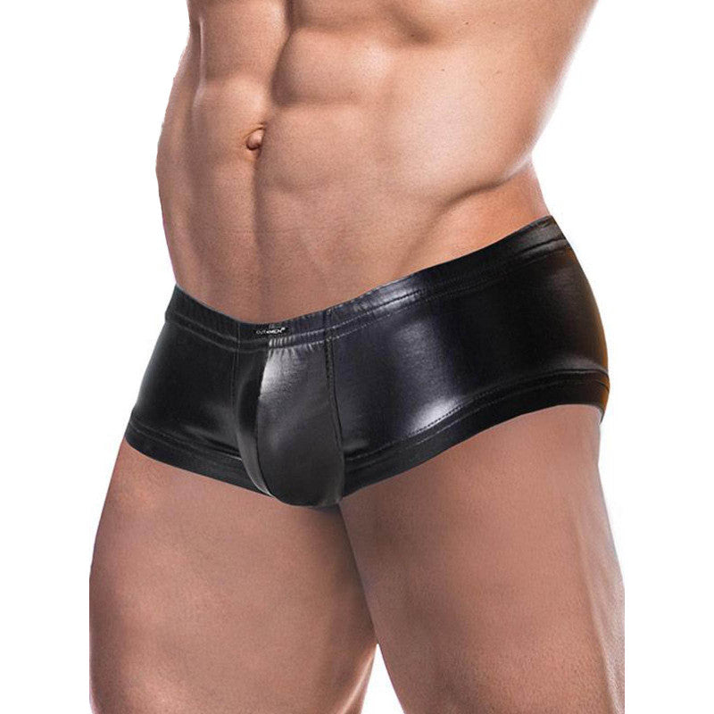 Super Booty Drawstring PU Leather Boxers – Queer In The World: The