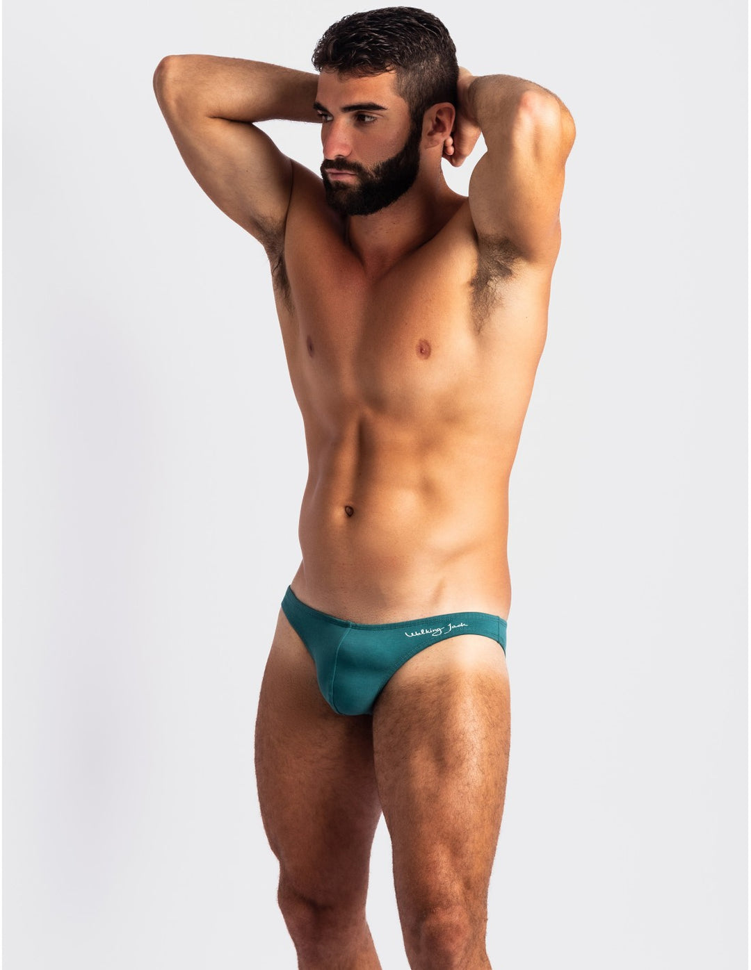 Walking Jack Micro Briefs - Teal