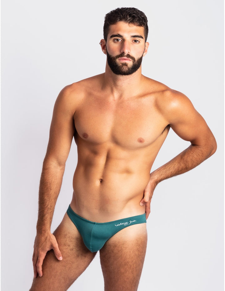 Walking Jack Micro Briefs - Teal