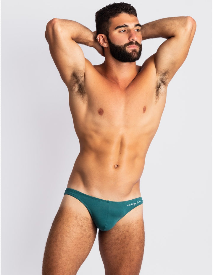 Walking Jack Micro Briefs - Teal