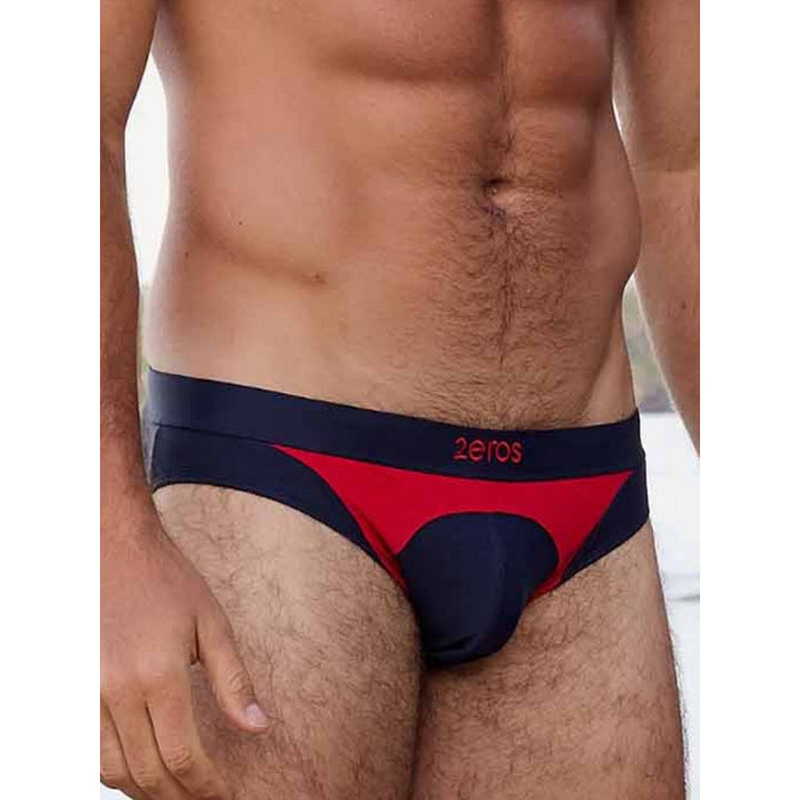 2EROS RACER AKTIV SWIM BRIEF NAVY/RED
