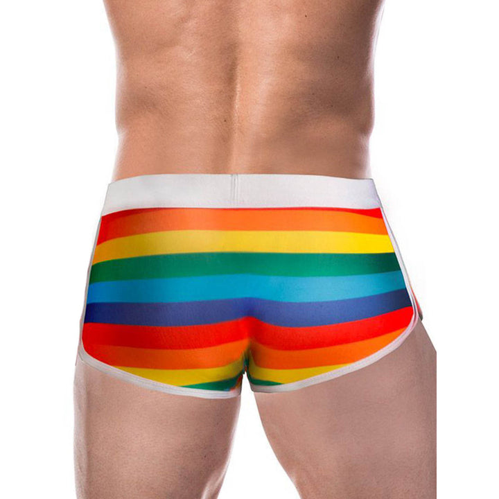 CUT4MEN ATHLETIC TRUNK UNDERWEAR RAINBOW