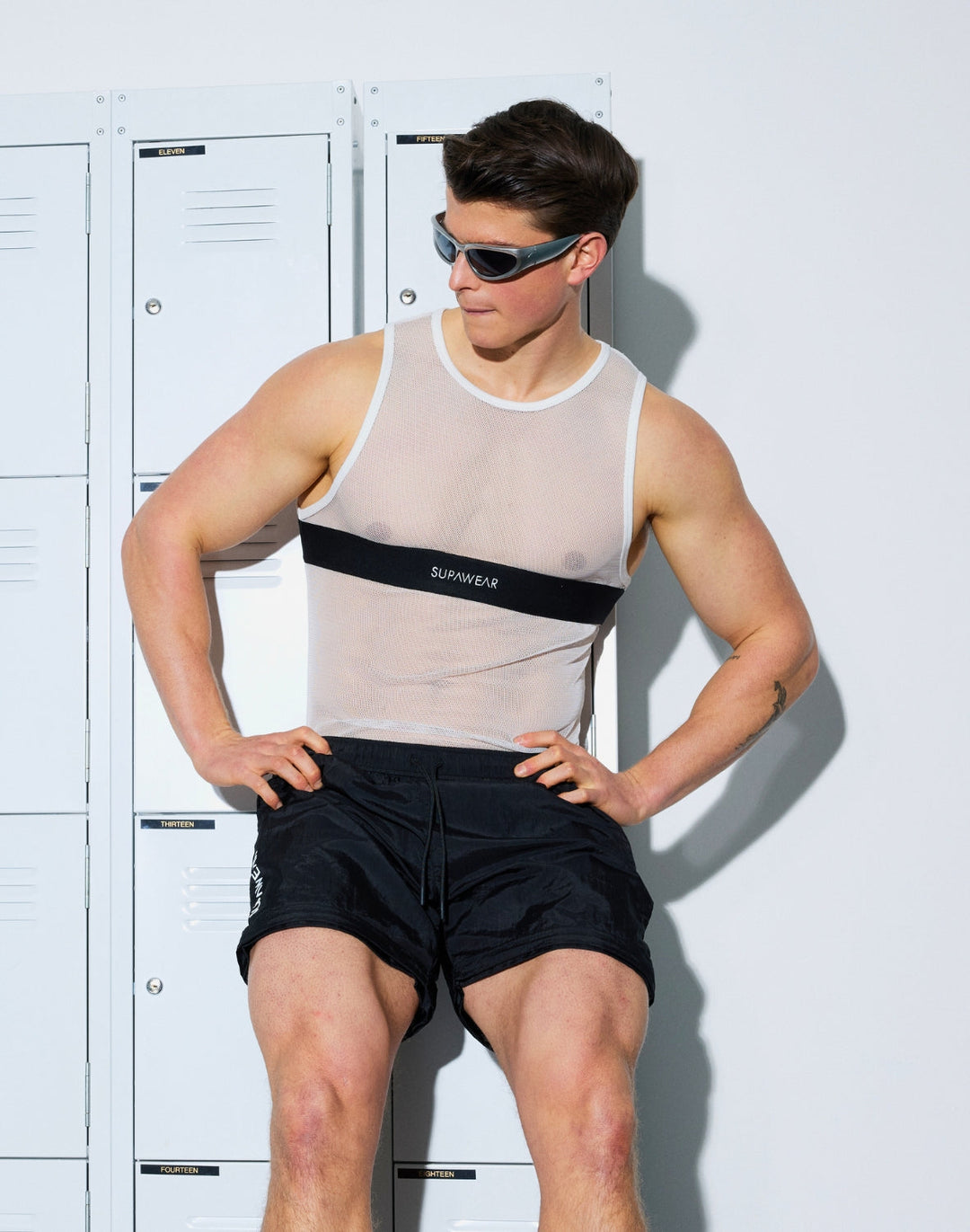 SUPAWEAR MESH MONOTONE TANK