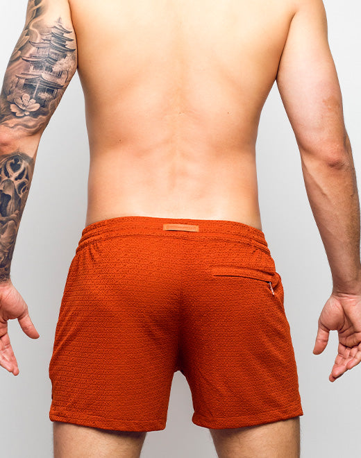 2eros S90 Textured Shorts - Signet Carmine