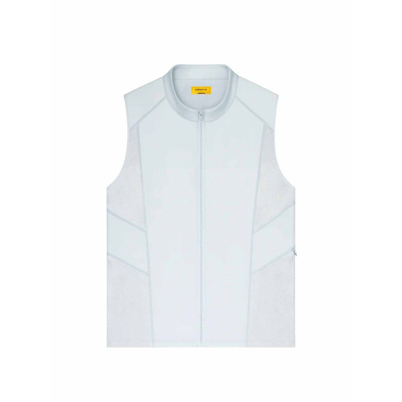 SUPAWEAR GYM2STREET ZIP-UP VEST GREY