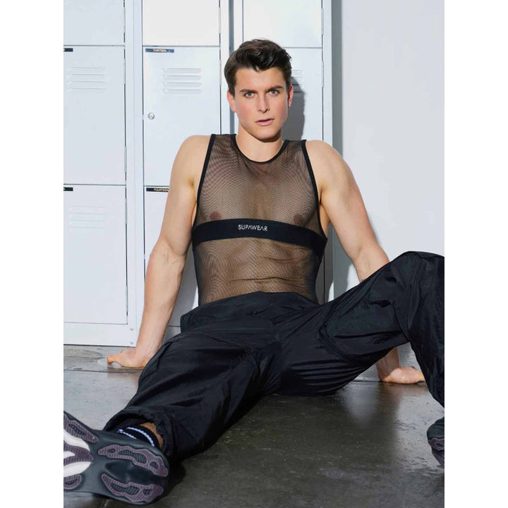 SUPAWEAR MESH MONOTONE TANK
