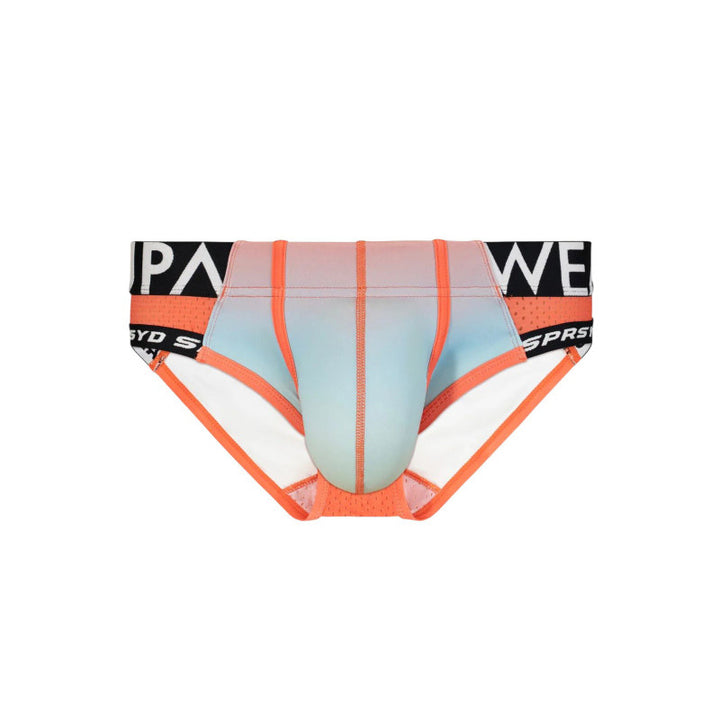 SUPAWEAR SPR PERFORMANCE GRADIENT BRIEF UNDERWEAR RAINBOW