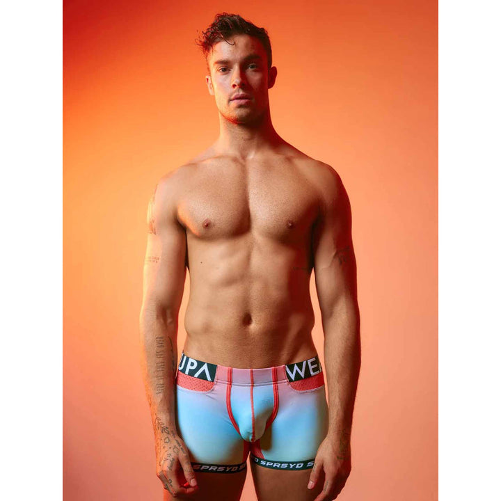 SUPAWEAR SPR PERFORMANCE GRADIENT TRUNK UNDERWEAR RAINBOW