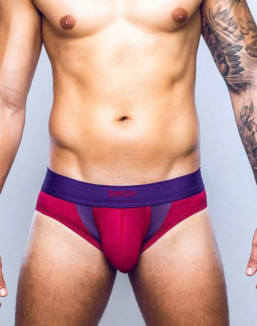 2EROS CRONUS BRIEF UNDERWEAR BEET RED