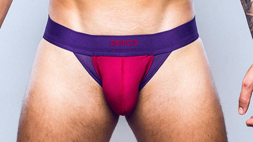 AKTIV Cronus Jockstrap Underwear - Beet Red