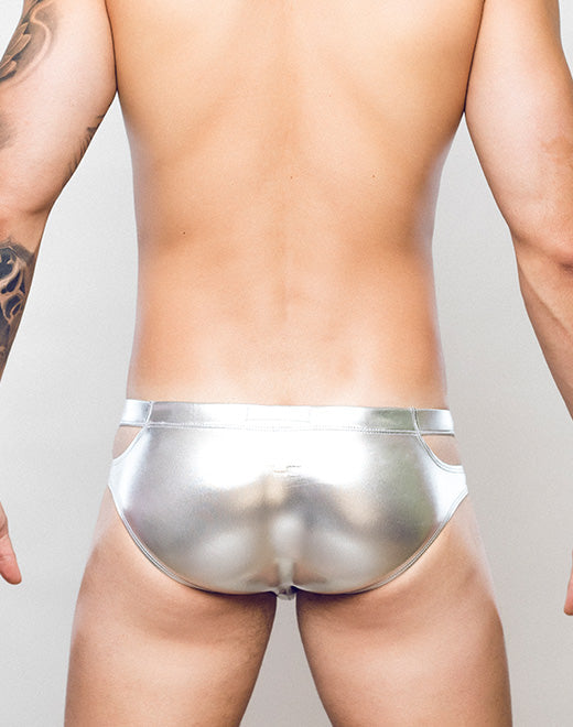 2eros VB31 Swim Brief - MetaLux Silver