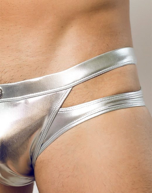 2eros VB31 Swim Brief - MetaLux Silver