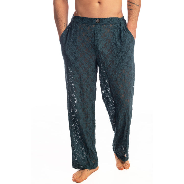 Delphinium- Flowy Trousers Pacific Blue