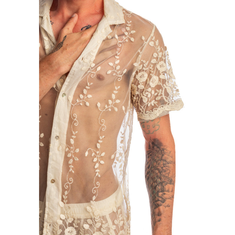 Le Ballet - Boxy Embroidered Shirt